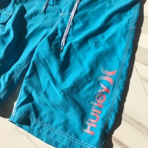 Men’s Waist 30 Hurley - Blue Board Shorts